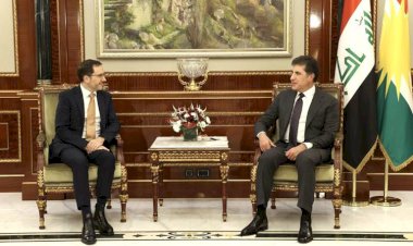 Neçirvan Barzani, Mark Bryson Richardson’ı kabul etti