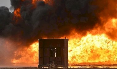 İran'da elektrik santralinde büyük bir yangın çıktı