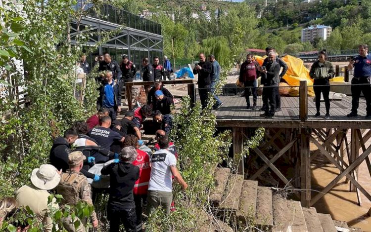 Munzur Çayı’nda kaybolan 3'üncü gencin de cansız bedenine ulaşıldı