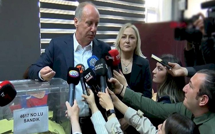 İnce oyunu kullandığı sandığın başında konuştu: Eski arkadaşlarım dahil herkese dava açacağım