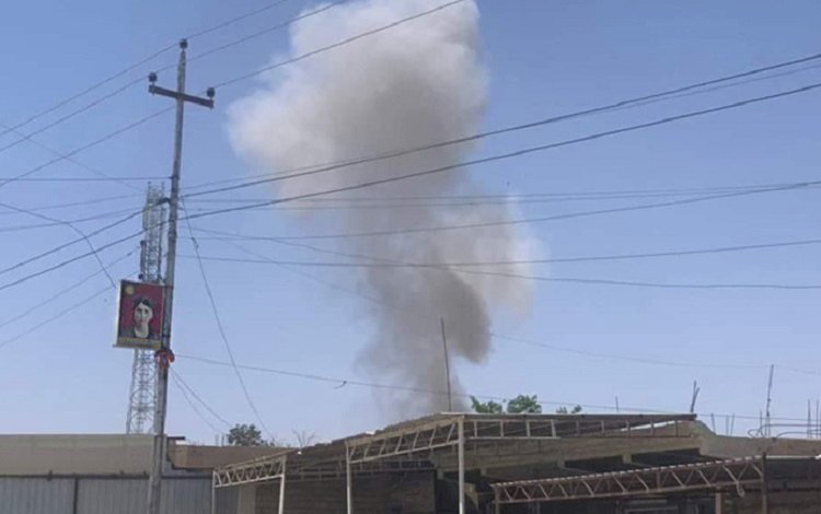 Şengal’de PKK noktasına bombardıman!