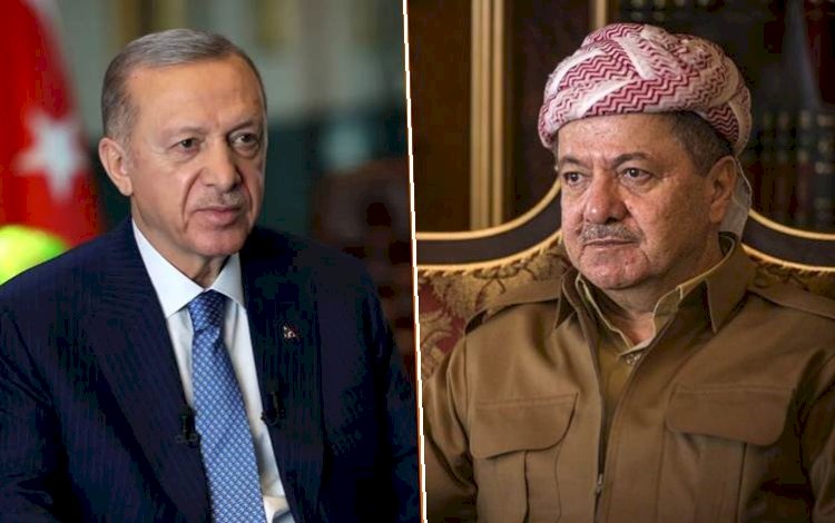 Başkan Mesud Barzani Erdoğan’ı tebrik etti