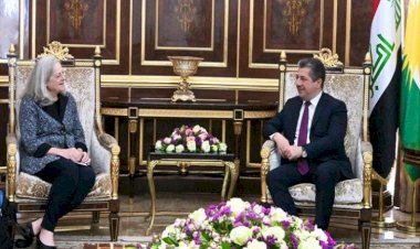 Başbakan Barzani ABD’nin Bağdat Büyükelçisi Romanowski ile görüştü