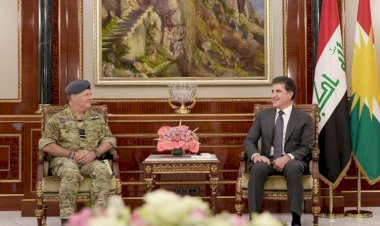 Neçirvan Barzani üst düzey İngiliz askeri heyeti kabul etti