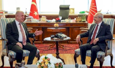 Ümit Özdağ Kemal Kılıçdaroğlu'nu ziyaret etti