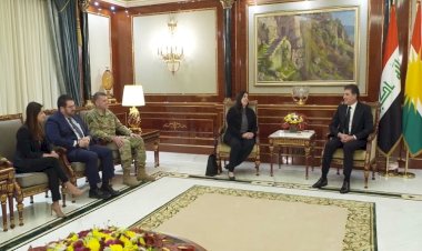 Neçirvan Barzani ile görüşen üst düzey ABD’li heyetten Kürdistan Bölgesi’ne destek mesajı