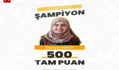 Suriyeli öğrenci LGS’de Türkiye birincisi oldu