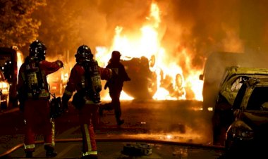 Fransa yangın yerine döndü: Zırhlı araçlar devreye girdi