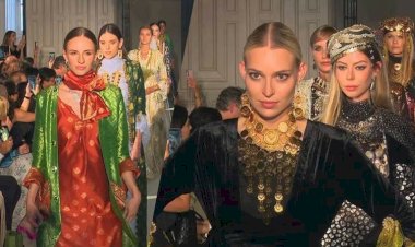 Ünlü Kürt modacı Lara Dizeyi’nin yeni koleksiyonu Paris Moda Haftası'nda sergilendi