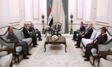 Irak Cumhurbaşkanı Reşid, Kürdistan Bölgesi heyetiyle seçimleri görüştü