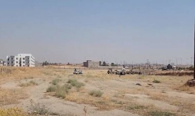 Haşdi Şabi Kerkük’te Kürt mahallesinde işgalde bulunuyor