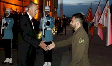 Erdoğan ve Zelenskiy bir araya geldi