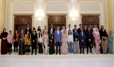 Başkan Neçirvan Barzani okullarını birincilikle bitiren öğrencileri kabul etti