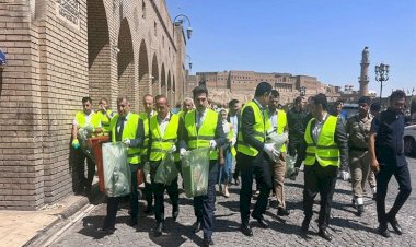 Erbil’de temizlik kampanyası başlatıldı