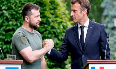 Macron: Ukrayna'ya uzun menzilli füze tedarik etmeye karar verdik