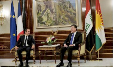 Fransız bakandan Neçirvan Barzani'ye: Sizi desteklemeye devam edeceğiz