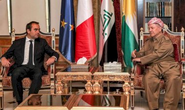 Başkan Mesud Barzani, Fransa Silahlı Kuvvetler Bakanı ile bir araya geldi