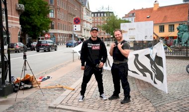 Danimarka'da bir kez daha Kur'an-ı Kerim yakıldı