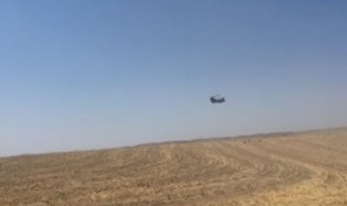 Erbil yakınlarında askeri helikopter düştü