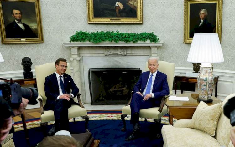 Biden, ABD'nin İsveç'in NATO'ya üyeliğine desteğini yineledi