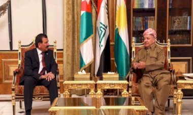 Başkan Mesud Barzani, Ürdün heyetini kabul etti