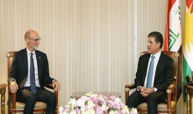 Neçirvan Barzani, İngiliz büyükelçiyle görüştü