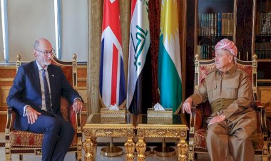 Başkan Barzani ile İngiltere büyükelçisi Irak’taki son gelişmeleri görüştü
