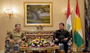 Neçirvan Barzani ile Koalisyon Güçleri Komutanı McFarlane arasında görüşme