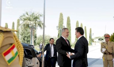 Başkan Neçirvan Barzani ile Hakan Fidan görüştü