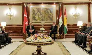 Neçirvan Barzani ile Hakan Fidan görüşmesi: Ankara Erbil ile her alanda ilişkilerini geliştirmeye hazır