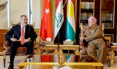 Başkan Barzani, Hakan Fidan’ı kabul etti