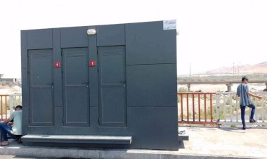 Habur Sınır Kapısı’na seyyar tuvalet kuruldu