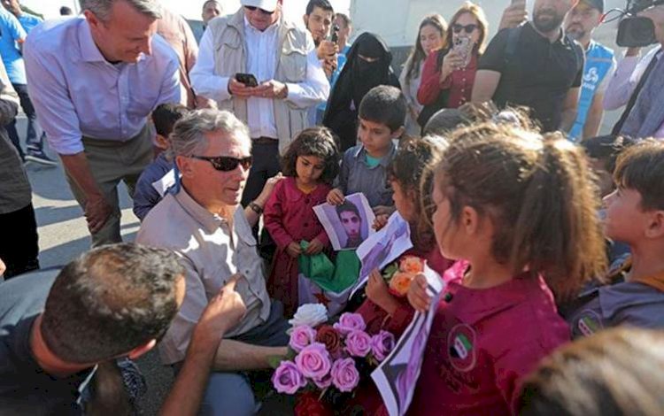 ABD Kongre üyeleri, Türkiye sınırından Suriye'nin muhalif kontrolündeki bölgesine geçti