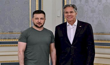 ABD Dışişleri Bakanı Blinken Kiev'de