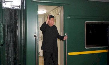 Kuzey Kore lideri Kim'i taşıyan zırhlı tren Rusya'ya ulaştı