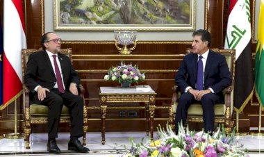 Başkan Neçirvan Barzani, Avusturya Dışişleri Bakanı ile bir araya geldi