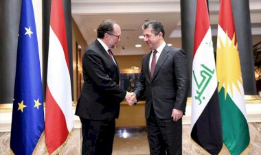 Mesrur Barzani, Avusturya Dışişleri Bakanı Schallenberg ile görüştü