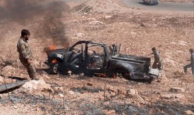 Şengal'de SİHA'lar bir aracı bombaladı: 3 YBŞ üyesi hayatını kaybetti