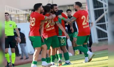 Amedspor rakibi 68 Aksarayspor'u deplasmanda mağlup etti
