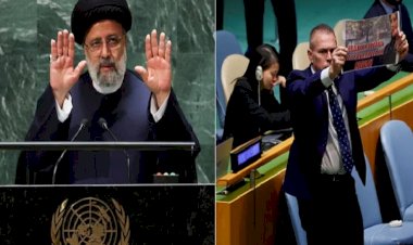 İsrail'den Reisi'ye BM Genel Kurulu'nda 'Jina Emini' protestosu