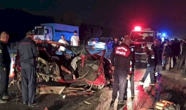 Bitlis-Tatvan'da kaza: 1 ölü, 4 yaralı