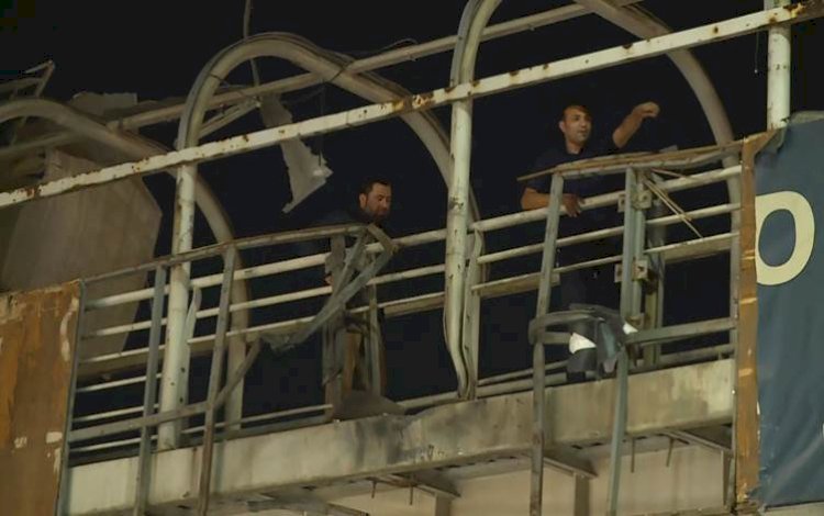 Erbil'de bir yaya üst geçidinde patlama