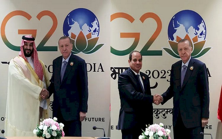 Erdoğan, G20'de Sisi ve Selman ile görüştü