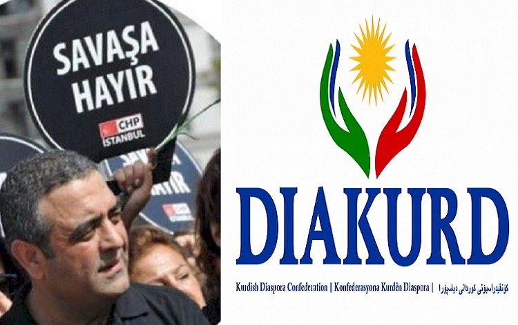 DİAKURD: Sezgin Tanrıkulu'ya yönelik ırkçı saldırıları şiddetle kınıyoruz