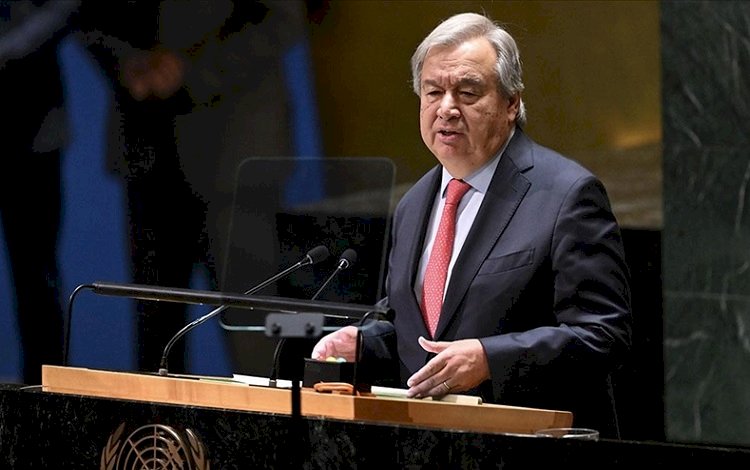 BM Genel Sekreteri Guterres: 'İnsanlık cehennemin kapılarını açtı'