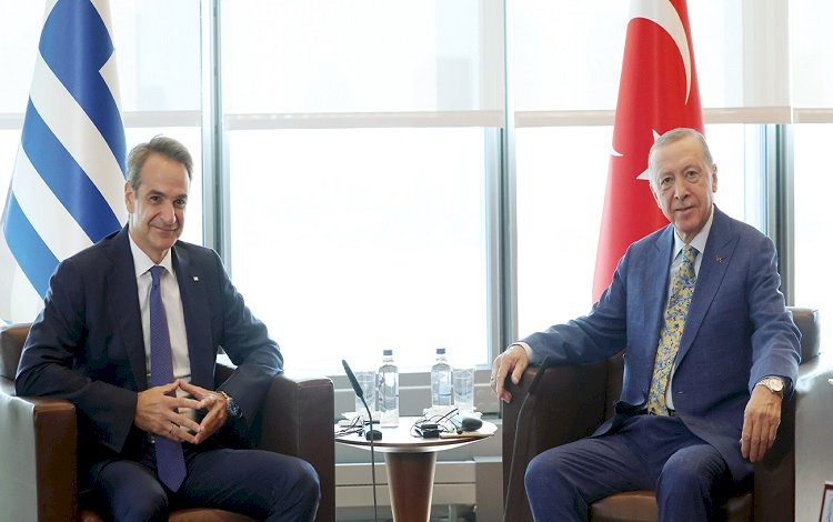 Miçotakis ve Erdoğan ABD’de görüştü