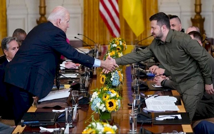 Biden: Önümüzdeki hafta ilk ABD Abrams tankları Ukrayna'ya teslim edilecek