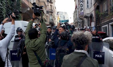 Polis HDP’lilerin açıklama yapmasına izin vermedi: 10 gözaltı