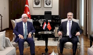 Fidan'dan dikkat çeken görüşme: Haşdi Şabi'nin lideri Falih Feyyaz ile Ankara'da görüştü