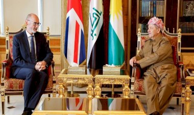 Başkan Mesud Barzani, İngiltere’nin Irak Büyükelçisi ile görüştü
